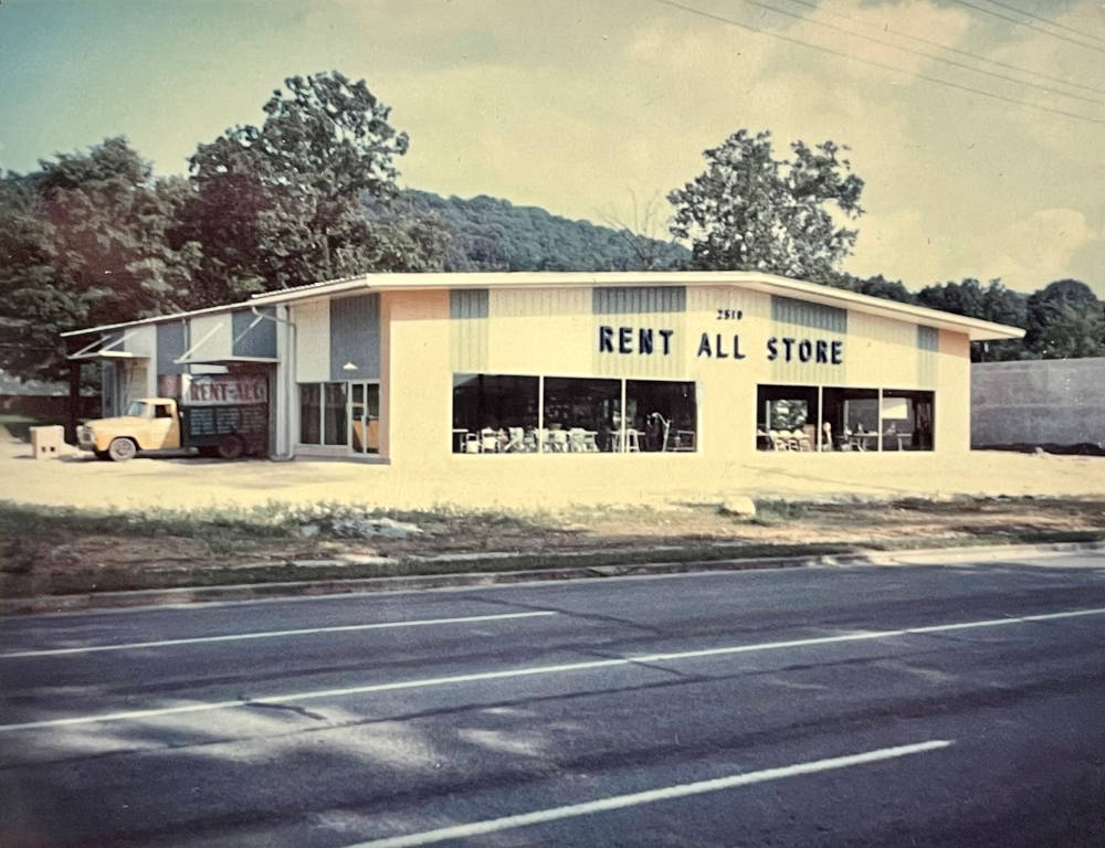 History of Rent-All Store in Chattanooga TN